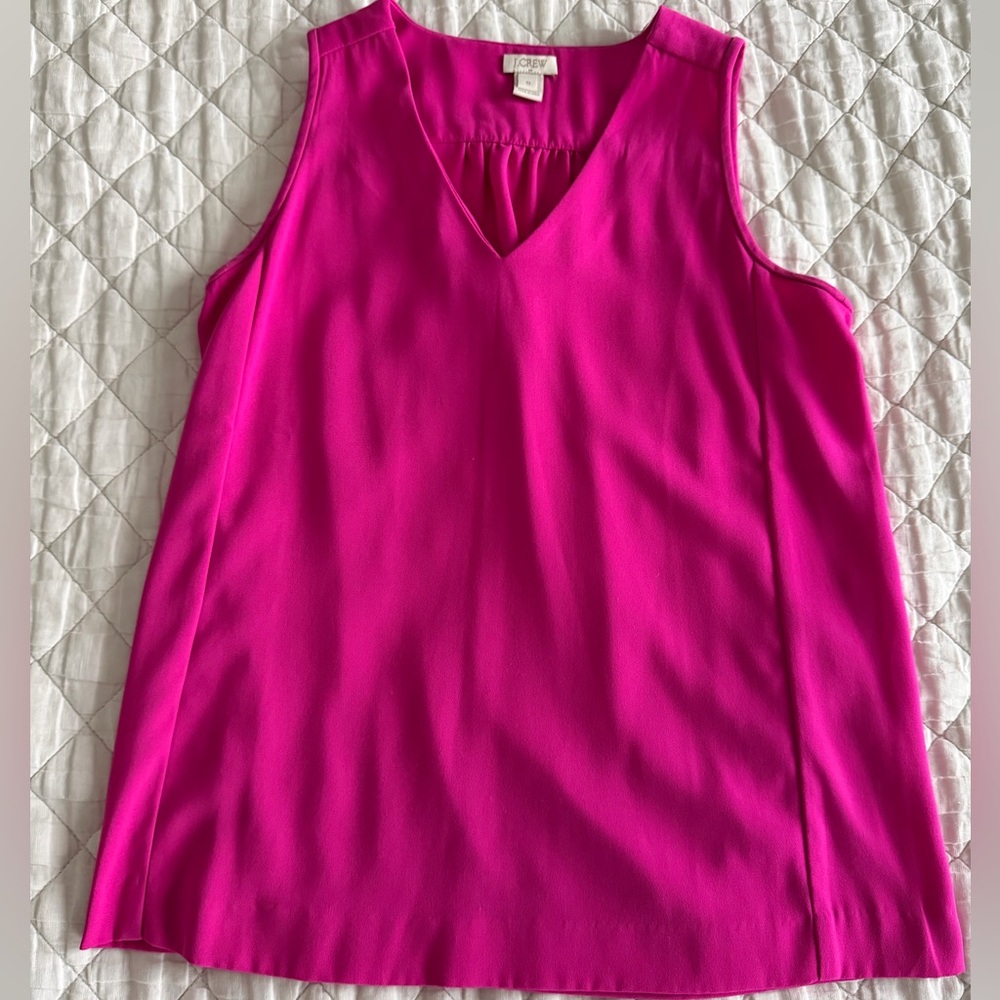 J. Crew Sleeveless Pink Top (0)